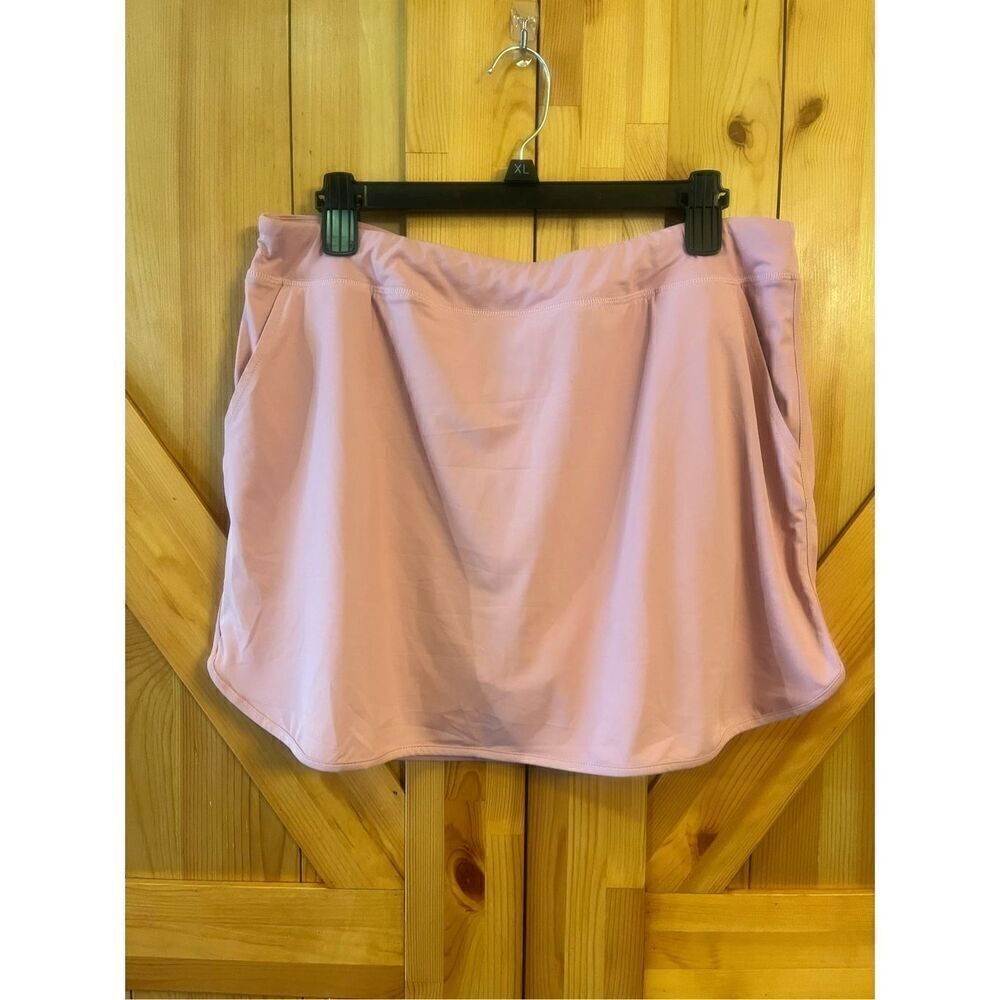 CHICHO Women's Athletic Skirt Tennis Skort with Pockets Golf Skirts Workout XL N